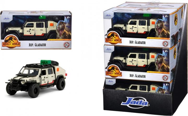 Actual product image Jada Jurassic World 2020 Jeep Gladiator 1:32