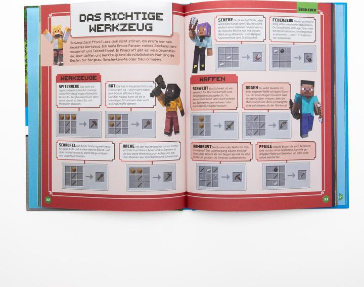 Image du produit Minecraft für Anfänger. Tipps & Tricks zum Überleben und Kreativsein (Allemand, Mojang Ab, 2024)