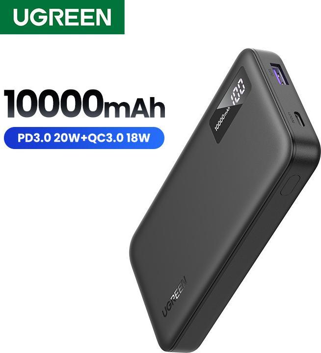 Produktbild Ugreen Two-way Fast Charging Power Bank (10000 mAh, 20 W, 38.20 Wh)