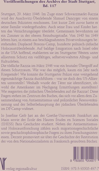 Immagine prodotto Tdliche Razzia (Tedesco, Katharina Ernst, Io Josefine Geib, 2024)
