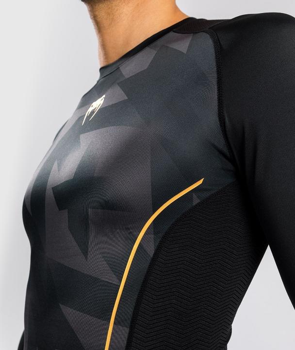 Image du produit Venum Razor Rashguard Long Sleeves - Black/Gold - XL (XL)