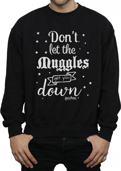 Actual product image Mens Don't Let The Muggles Sweatshirt (M)