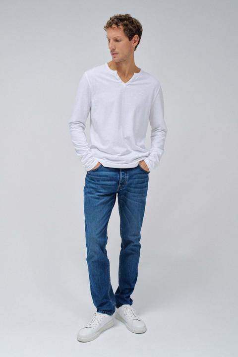 Immagine prodotto Salsa Jeans Langarmshirt Jersey Longsleeve Serafino (XL)
