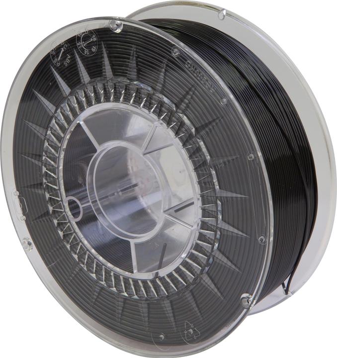 Actual product image Extrudr PETG Black 1.75 mm 2.500 g (PETG, 1.75 mm, 2.50 g, Black)