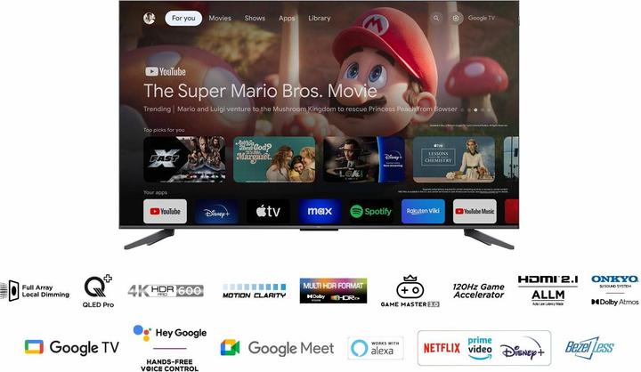 Actual product image TCL 65C655 Pro (65", QLED, 4K, 2024)