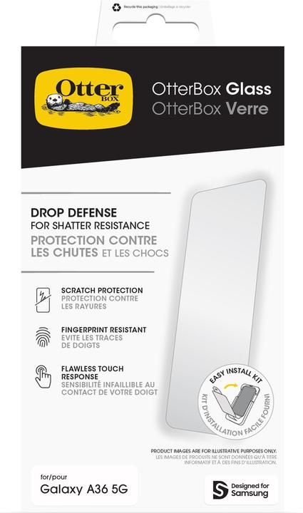Produktbild OtterBox Screen Protector Glass (1 Stück, Samsung Galaxy A36)