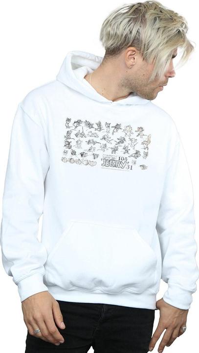 Immagine prodotto Tom & Jerry Cartoon Dept Jerry Felpa con Cappuccio Uomo (M)