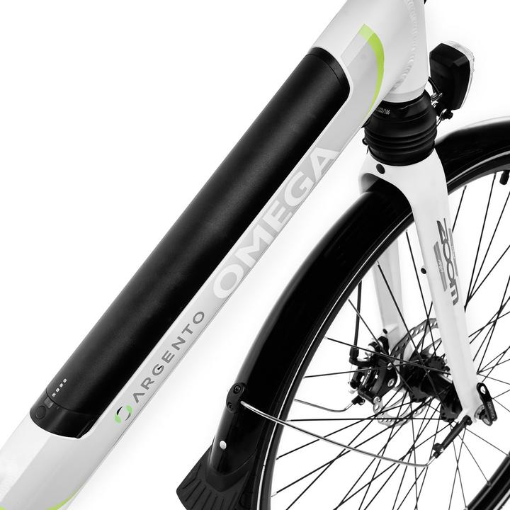 Actual product image Argento Omega White e-bike