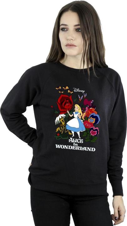 Produktbild Disney Alice im Wunderland Blumen Sweatshirt (XXL)