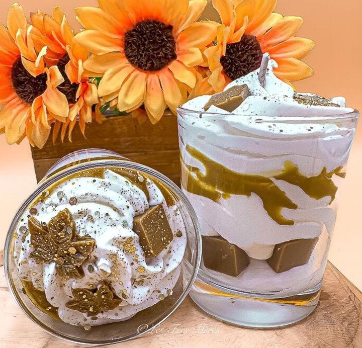 Immagine prodotto Les Fées Mères Candela aromatica gourmet candela profumata candela regalo decorazione - caramello con burro salato (350 g)