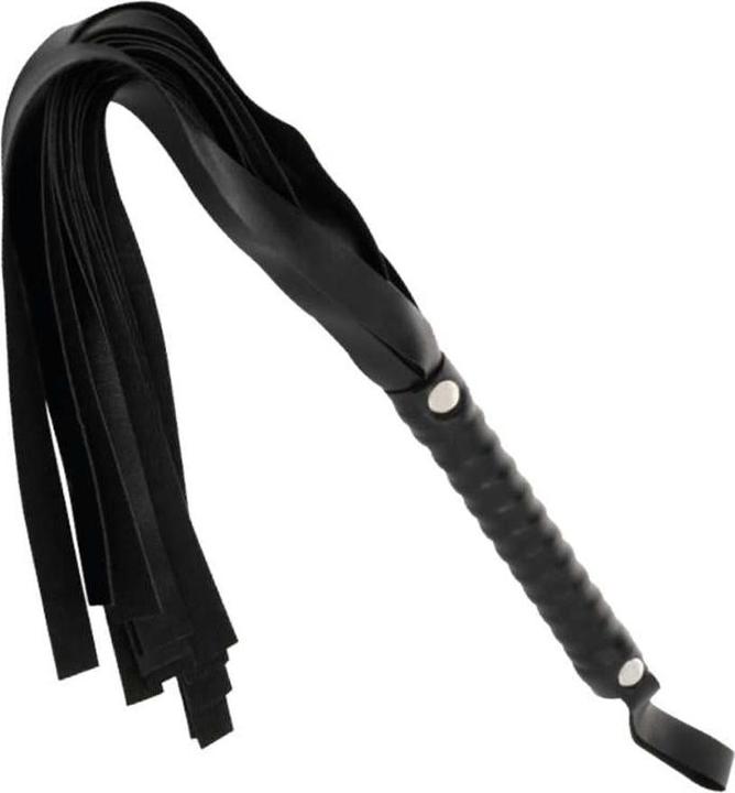 Actual product image Darkness Sensations Black Flogger 45 Cm