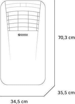 Image du produit Olimpia Splendid Dolceclima Compact 10 P (32 m², 10000 BTU/h)