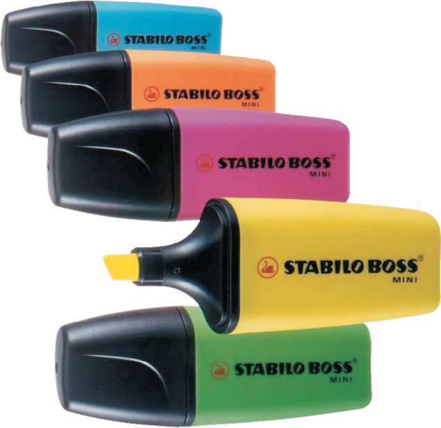 Image du produit STABILO Mini (Orange, Jaune, Vert, Bleu, 2 mm, 4 x)