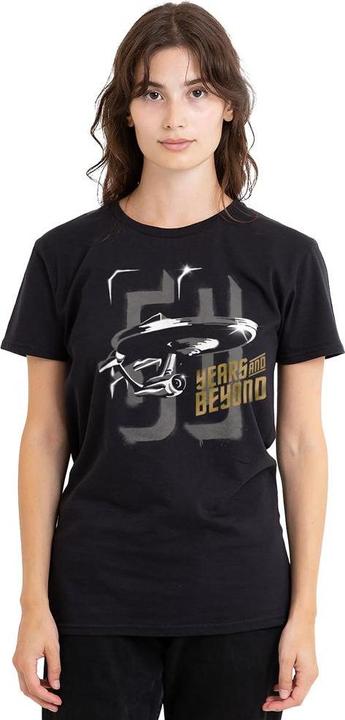 Actual product image Star Trek Beyond Unisex Adult 50 Years & Beyond T-Shirt (S)