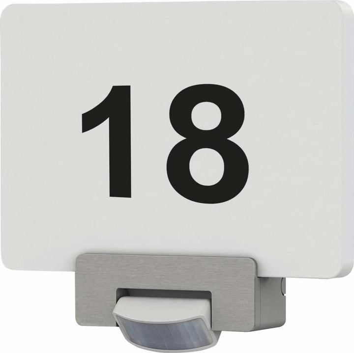 Actual product image REV McSensor LED Wall Light with House Number 12W (750 lm, IP44)