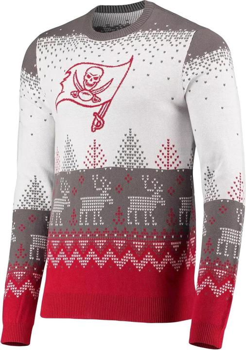 Foco NFL Ugly Sweater XMAS Strick Pullover - Tampa Bay Buccaneers (XL)