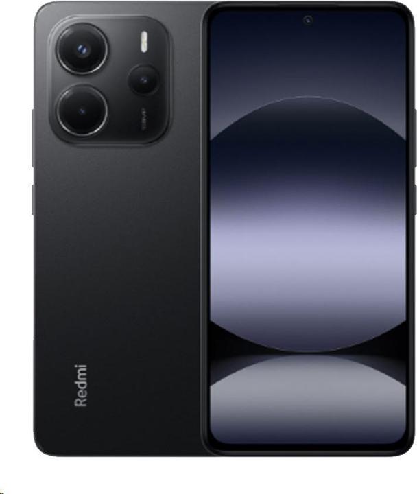 Actual product image Xiaomi Redmi Note 14 (128 GB, Midnight Black, 6.67", Hybrid Dual SIM, 108 Mpx, 4G)