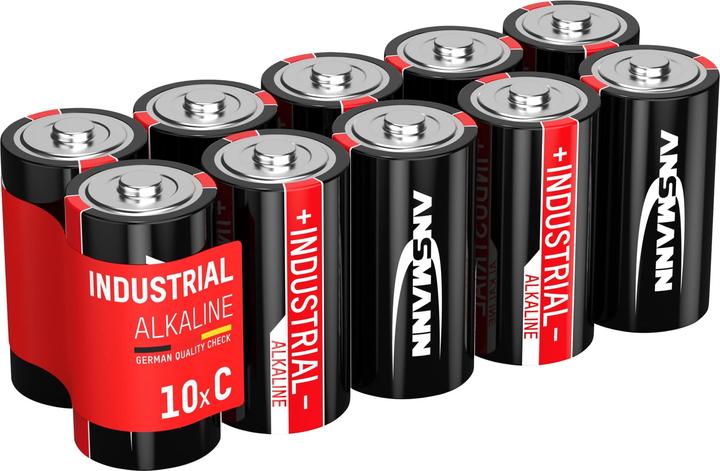 Image du produit Ansmann Bébé industriel Alkali-Manganèse (10 pcs, C, 7200 mAh)