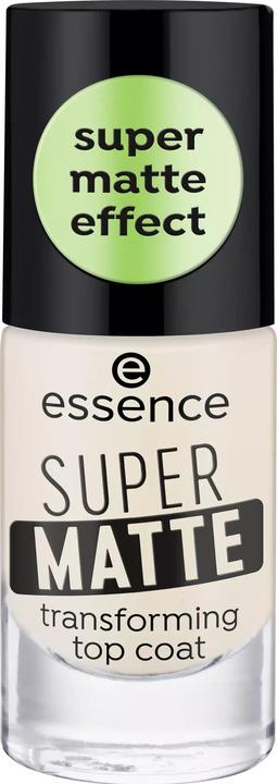 essence Topcoat Super Matte Transforming (Transparent, Top Coat)