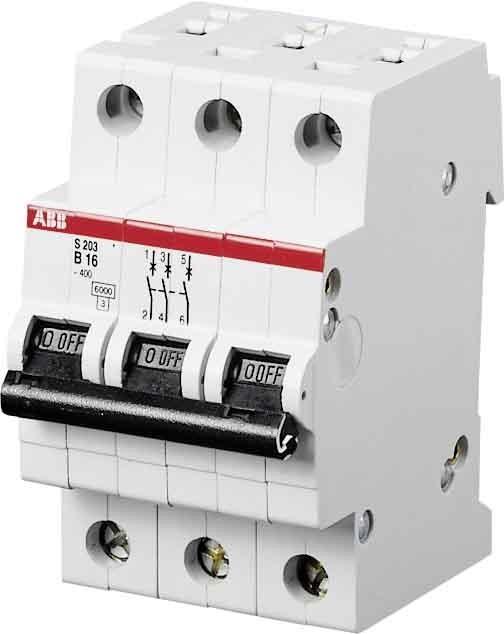 Produktbild ABB S203-Z40 Sicherungsautomat 40A pro M compact 3-polig