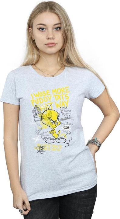 Image du produit Looney Tunes - T-shirt MORE PUDDY TATS - Femme (S)