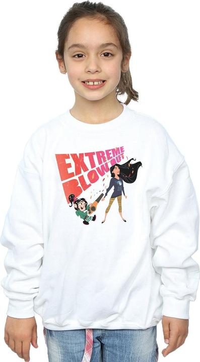 Image du produit Disney - Sweat WRECK IT RALPH POCAHONTAS AND VANELLOPE - Fille (128)