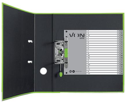 Produktbild von Hallers Register A4 mit halber Höhe, A-Z
