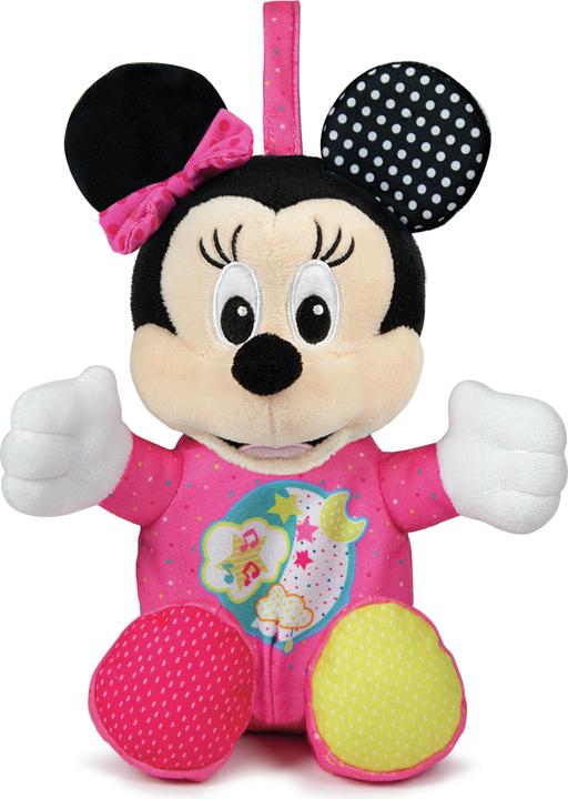 Actual product image Clementoni Minnie Mouse soft toy with music and light (28 cm)