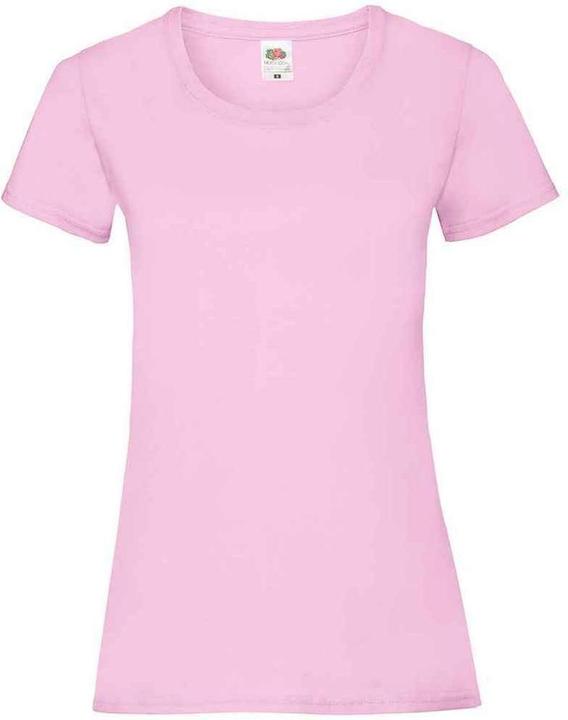 Fruit of the Loom Womens/Ladies Valueweight Heather Lady Fit T-Shirt