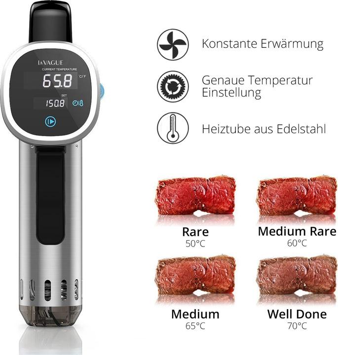 Immagine prodotto La Vague Fornello di precisione Sous Vide Stick (Spina UE)