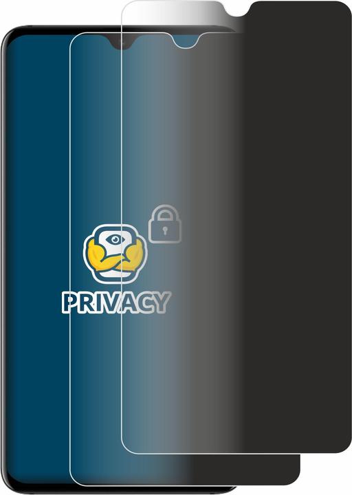 Productafbeelding BROTECT Anti-spionnetje privacyfolie Beschermfolie tegen blauw licht (2 Stuk, Huawei Mate 20)