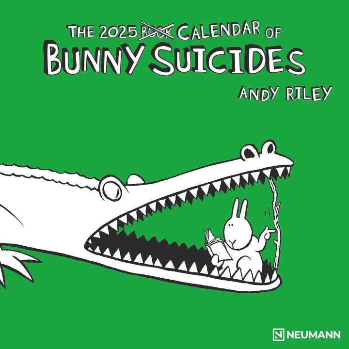 Image du produit Neumann N NEUMANNVERLAGE - Bunny Suicides 2025 Brochure Calendar, 30x30cm, Wall Calendar with funny (30 x 30 cm, Non contraignant, Allemand)