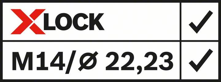 Produktbild Bosch Professional Zubehör PRO Stainless Steel and Metal X-Lock Trennscheibe, 125 x 1 x 22,23 mm