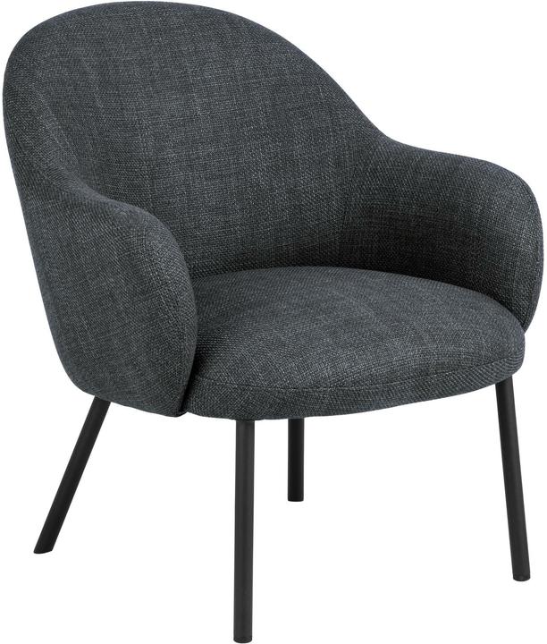 AC Design Sessel Spencer Polyurethan (PU)/Stahl, Dunkelgrau