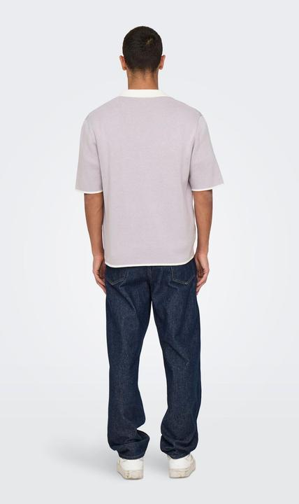 Immagine prodotto Only & Sons ONSRUN Gestricktes Polo-Hemd Strickpullover (L)