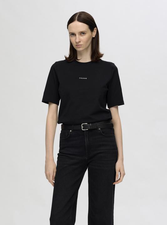 Produktbild Selected Femme Kurzärmeliges Baumwoll T-Shirt (XS)