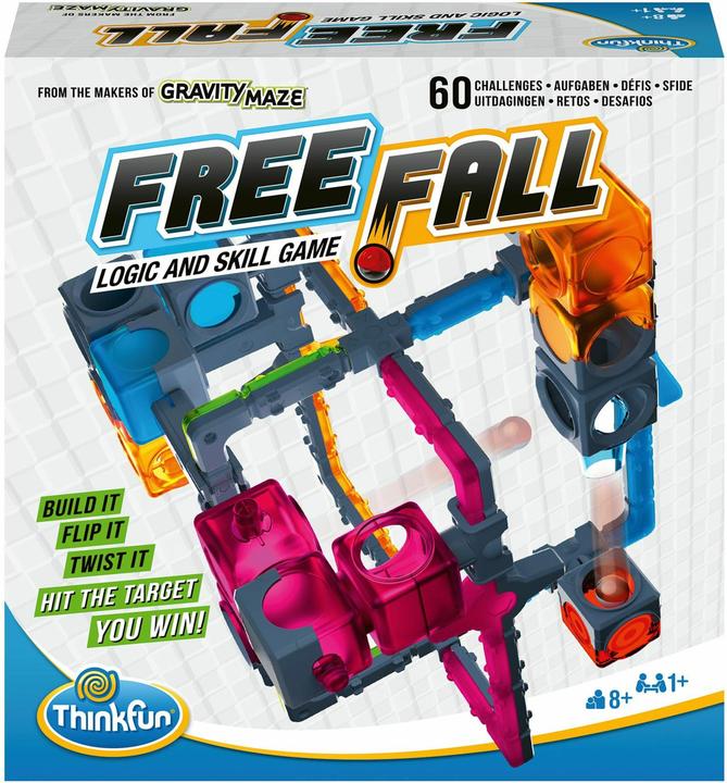 Immagine prodotto Thinkfun Caduta libera (Inglese, Francese, Portoghese, Italiano, Olandese, Tedesco, Spagnolo)