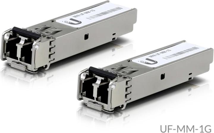 Produktbild Ubiquiti UF-MM-1G SFP/SFP+ Modules, 550m 850nm, (2)LC, 1.25Gbps SFP, Multimode