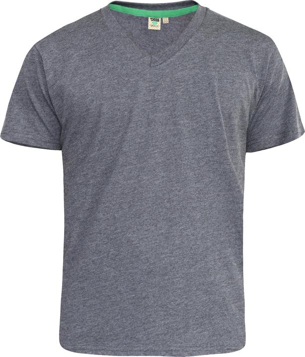 DUKE Tshirt Signature 2 Mit Vausschnitt King Size Baumwolle