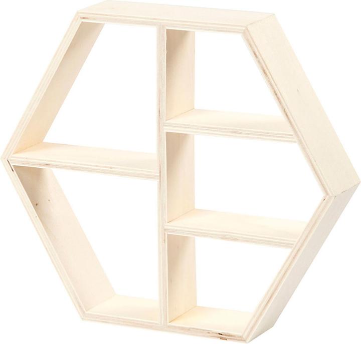 Creativ Company Rack en bois 6 coins (25 x 28.5 cm)