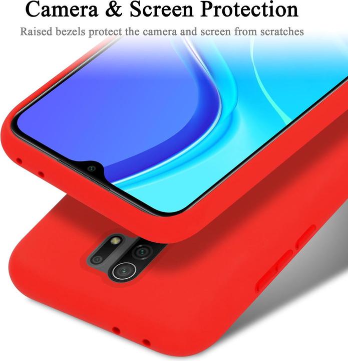 Actual product image Cadorabo TPU Liquid Silicone Case Cover (Xiaomi Redmi 9)