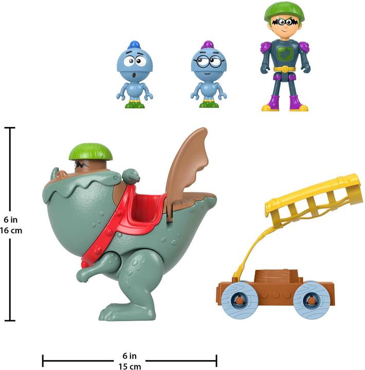 Immagine prodotto Mattel Gus - Il piccolo drago cavaliere e la catapulta cavaliere