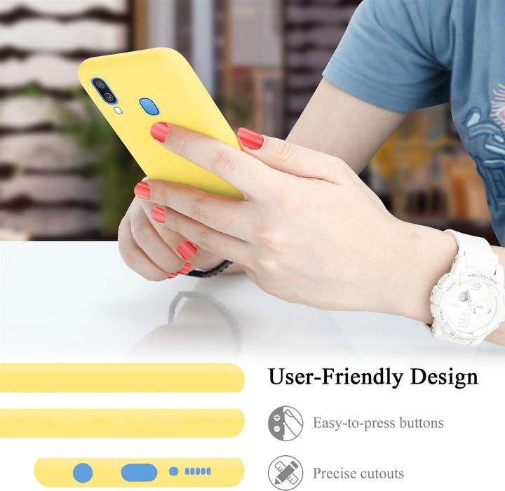 Produktbild Cadorabo TPU Liquid Silicone Case Cover (Samsung Galaxy A40)