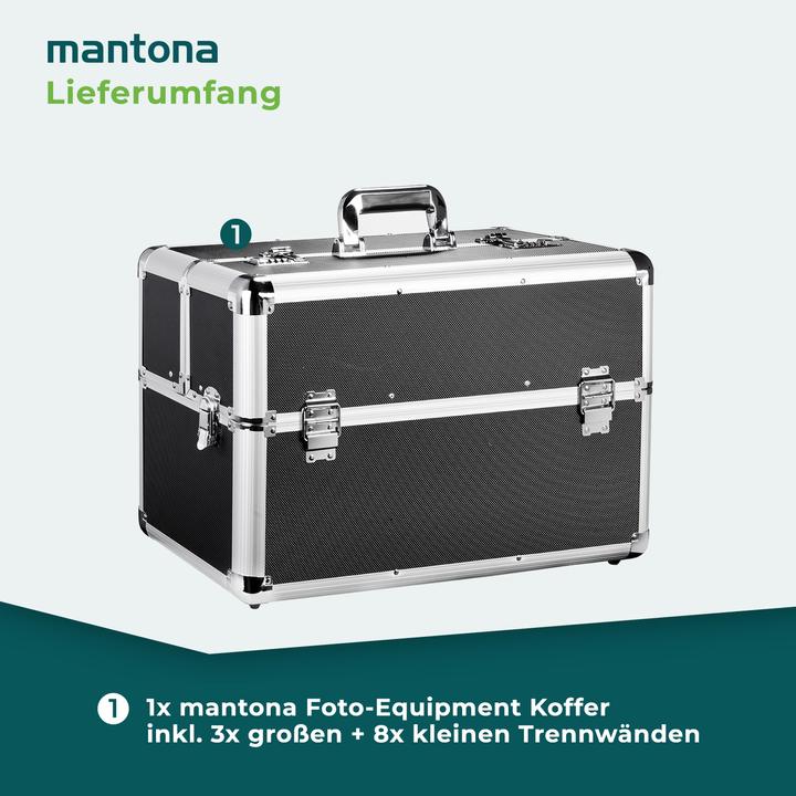 Immagine prodotto mantona Custodia per attrezzature fotografiche (Custodia fotografica, 4 l)