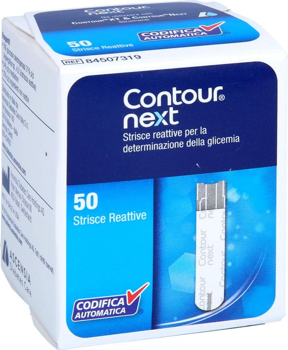 Actual product image Contour Next sensors, 50 test strips (Test strips)