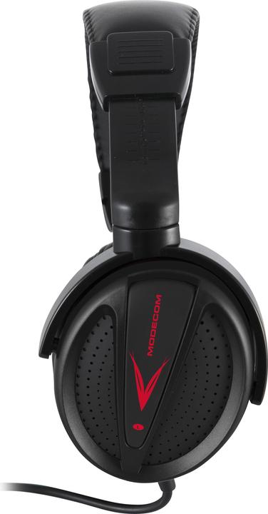 Actual product image Modecom MC-828-STRI cordless headphones with microphone (Cable)