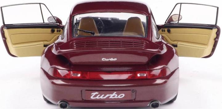 Actual product image Solido 1:18 Porsche 911 (993) Turbo 1997 silver