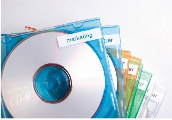 Actual product image Dymo S0720510 Standard tape (1.20 cm, Blue)