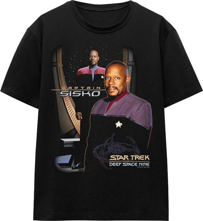 Actual product image Unisex Adult Captain Sisko T-Shirt (M)