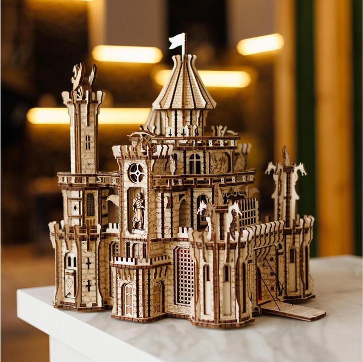 Actual product image Wood Trick Dragon castle